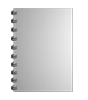 Broschüre mit Metall-Spiralbindung, Endformat DIN A8, 152-seitig